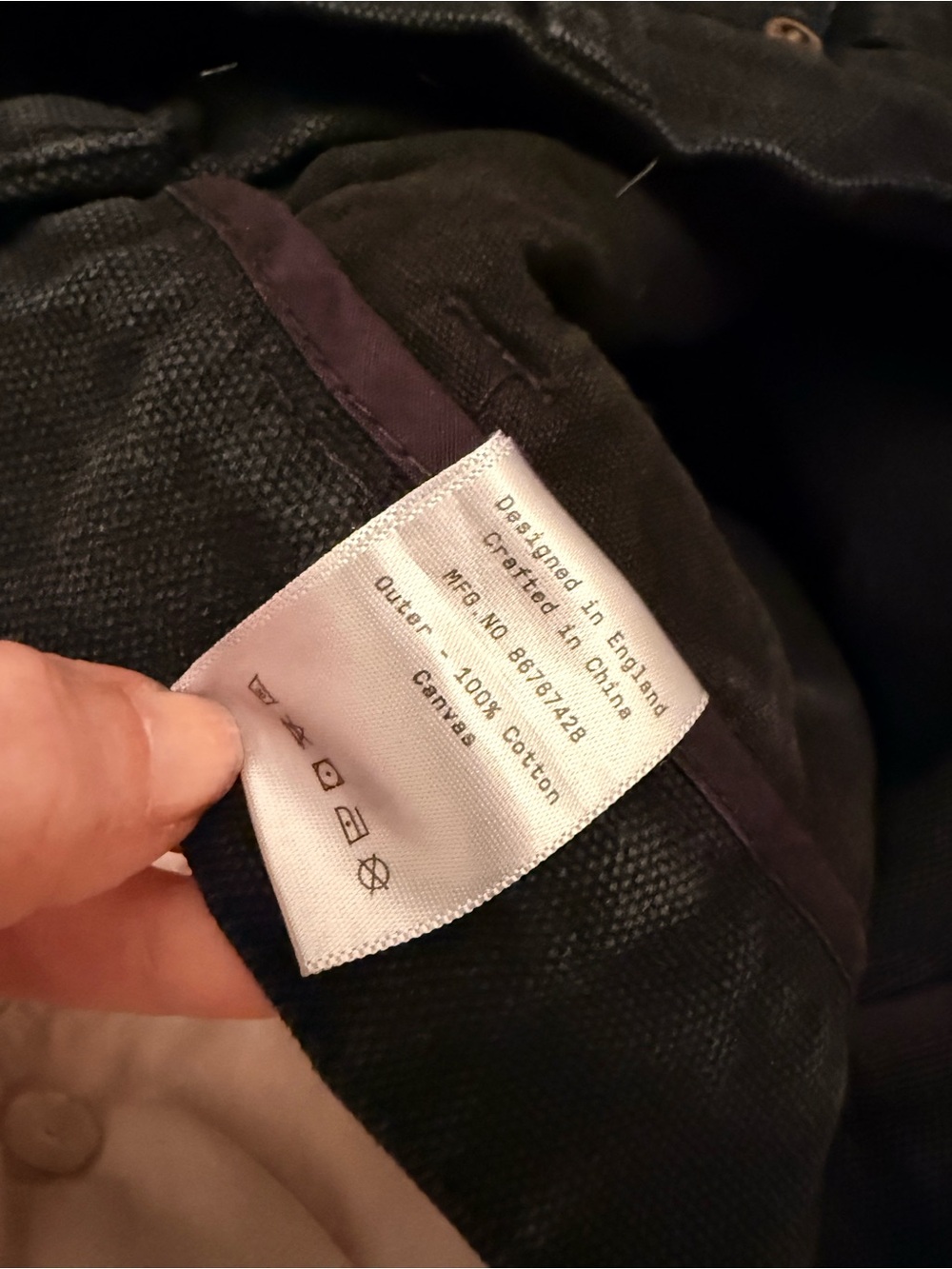 P&Co Black Cotton Canvas Double-Front Workwear Carpenter Pants W30 L30 - Picture 15 of 16